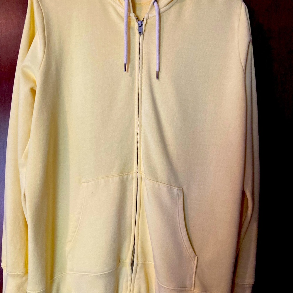 Gap Yellow Full Zip Hoodie